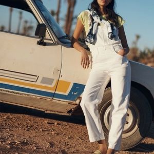 Madewell straight leg overalls